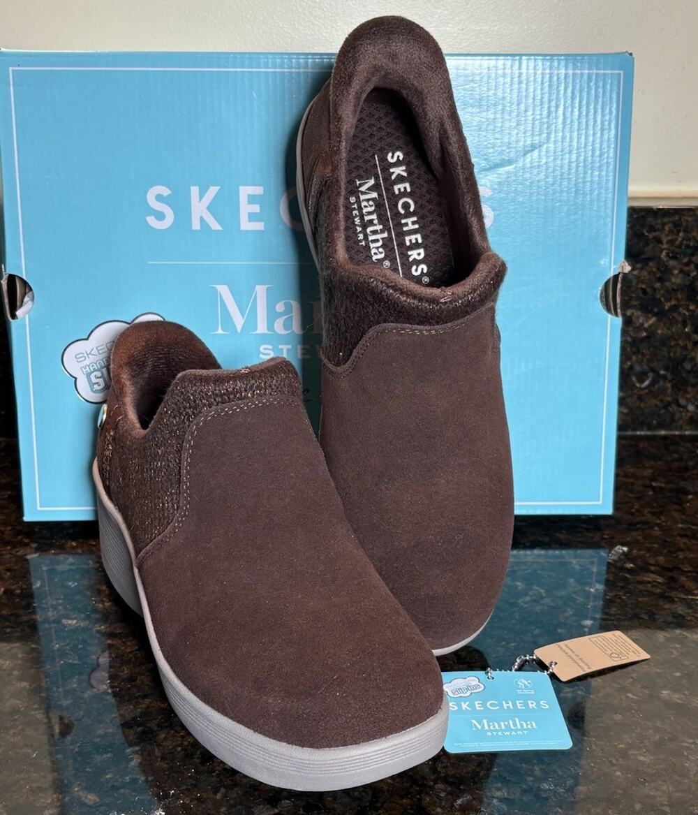 SKECHERS Pier-Lite Lovely Autumn Martha Stewart Slip-Ins Shoes Woman's 7.5